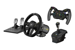 Racing Wheel - VelocityOne Race KD3 Racing Wheel & Pedals + VelocityOne F-RX Formula Wheel + VelocityOne Multi-Shift Bundle