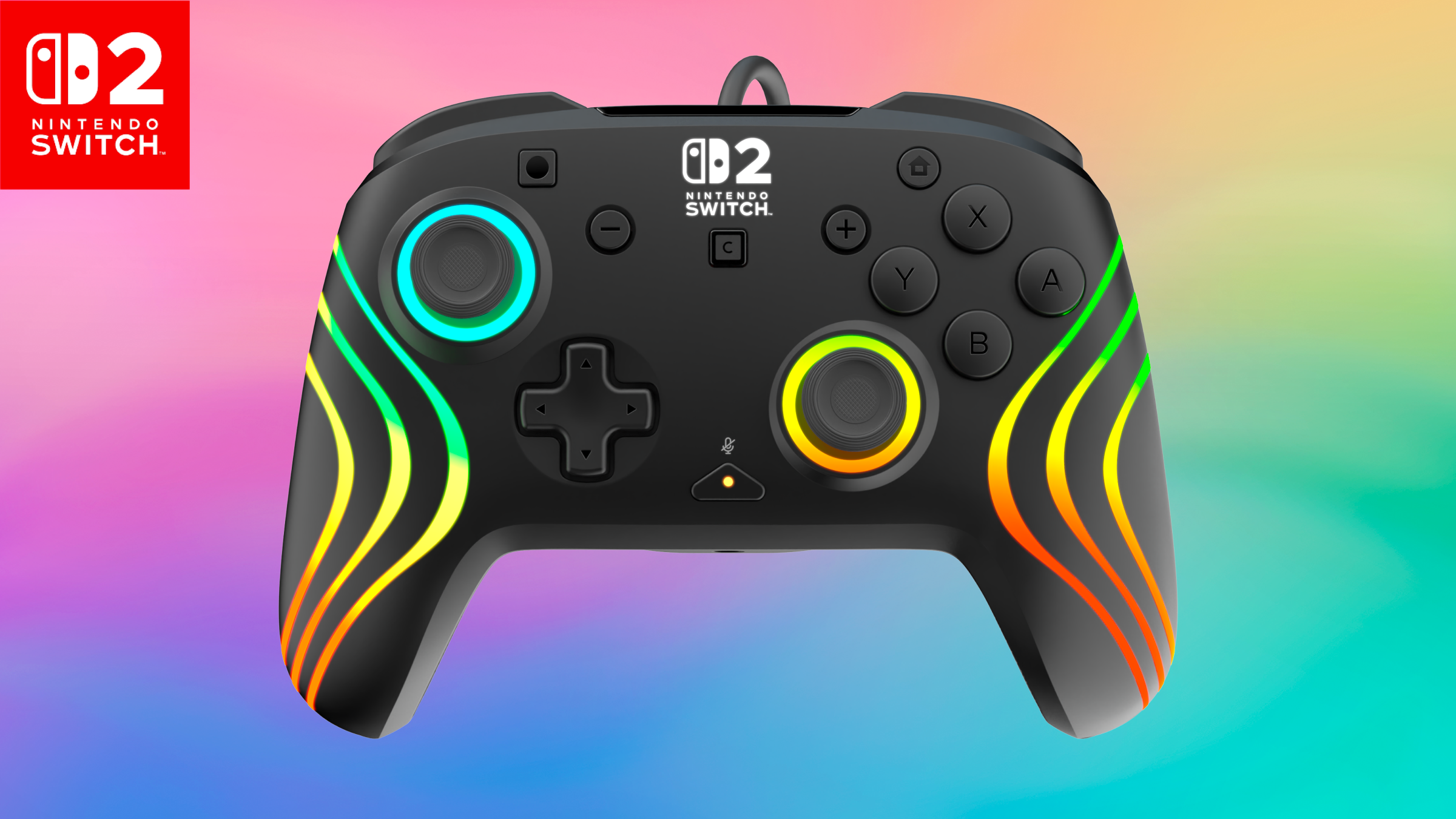 Controller - Afterglow Wave Wired-ontroller - Nintendo Switch 2